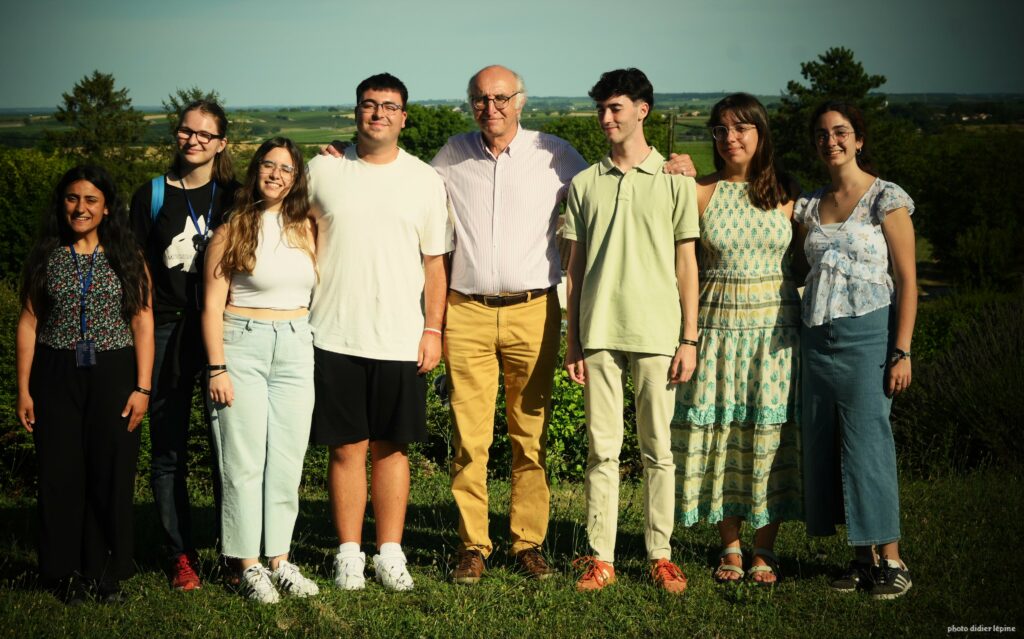 Musiciens avec le Maire